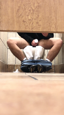 Gaijin Men's Toilet Masturbation (Gay, Stolen Style) 15